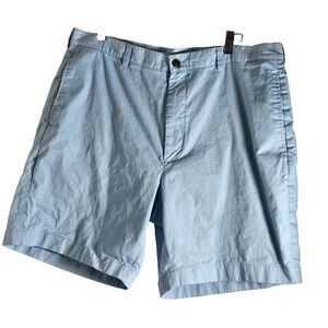 Men's 346 Brooks Brothers Powder Blue Cotton Bermuda Shorts Size 40 pre-owned